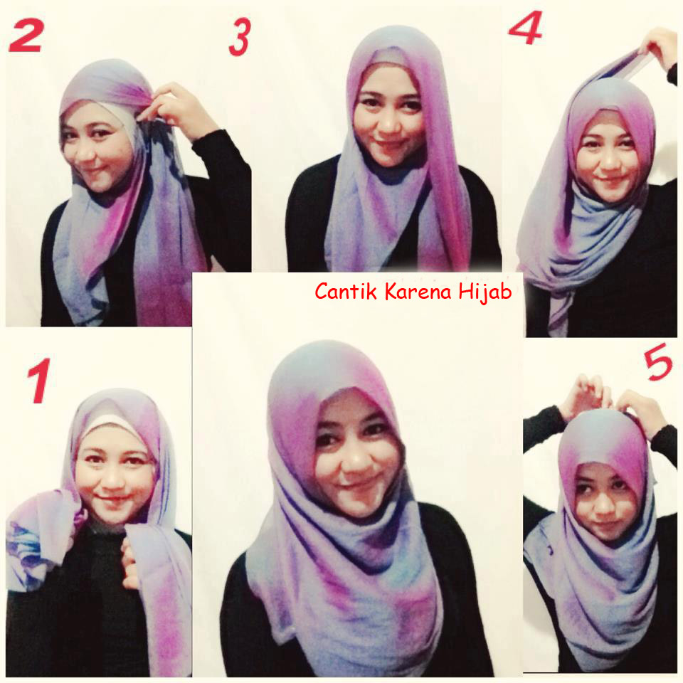 Tutorial Hijab Segi Empat Untuk Ke Kampus Tutorial Hijab Paling